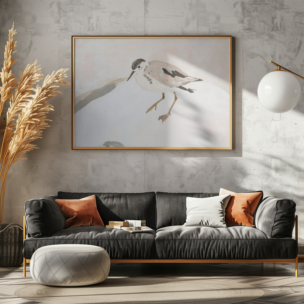 Süßer Watvogel | Leinwand