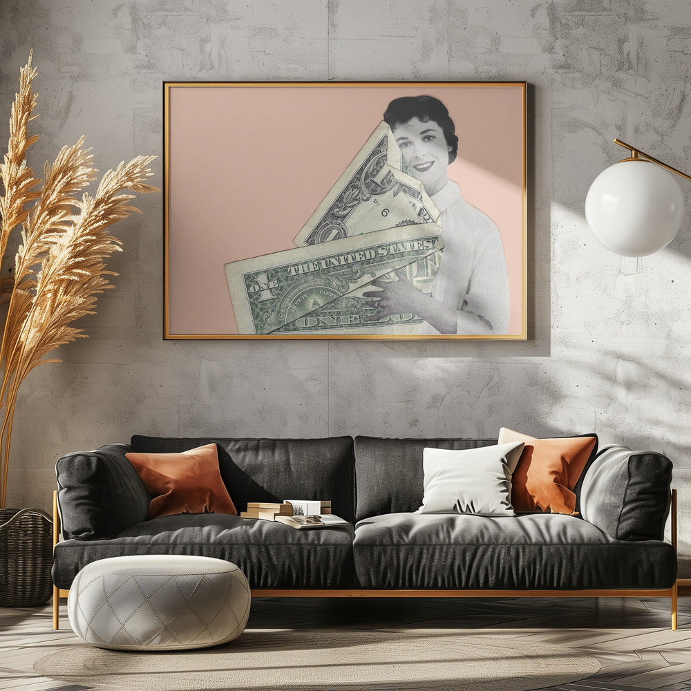 Bargeldumarmung | Poster