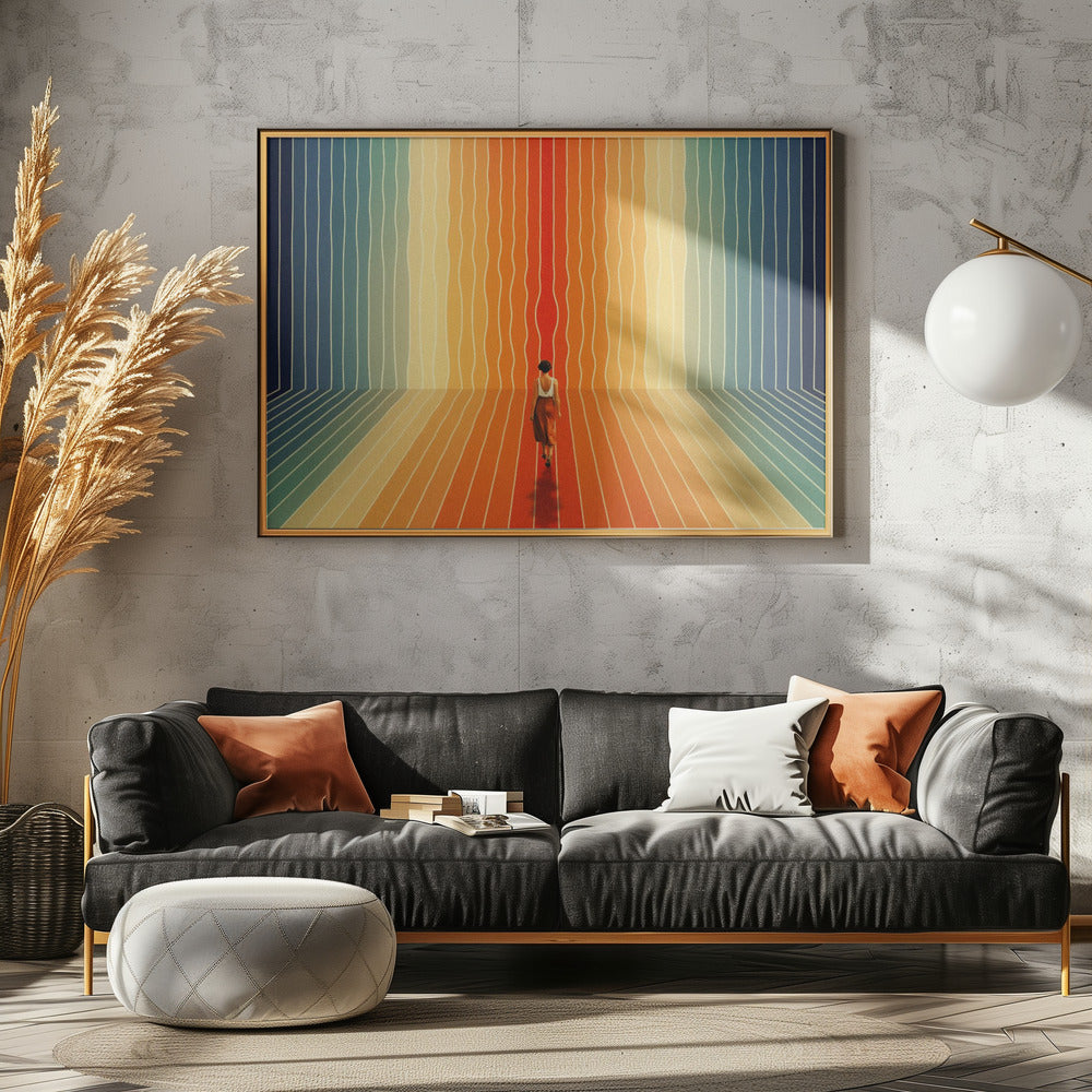 Hier komme ich | Leinwand