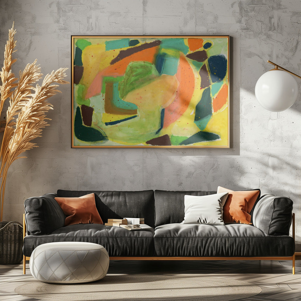 Watercolour & pastel Abstract | Canvas