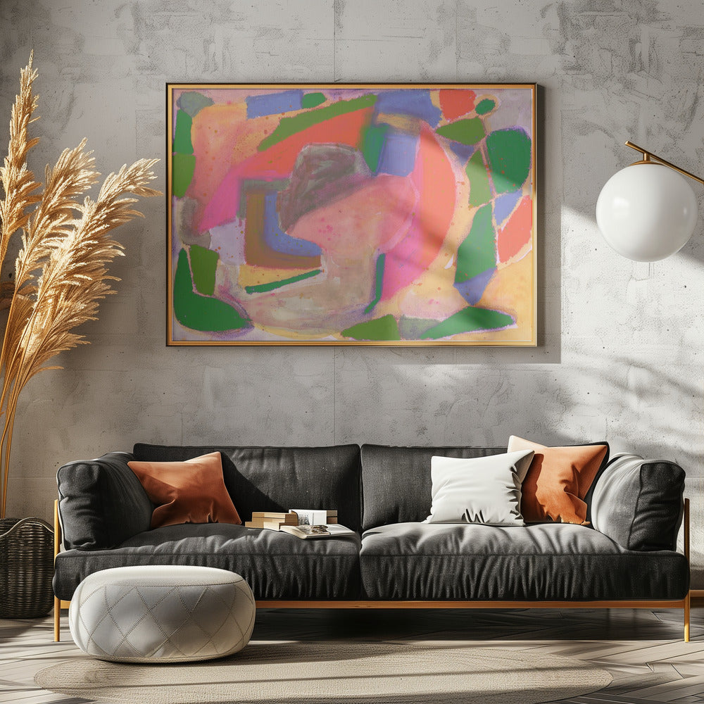 Aquarell & Pastell Abstrakt | Leinwand
