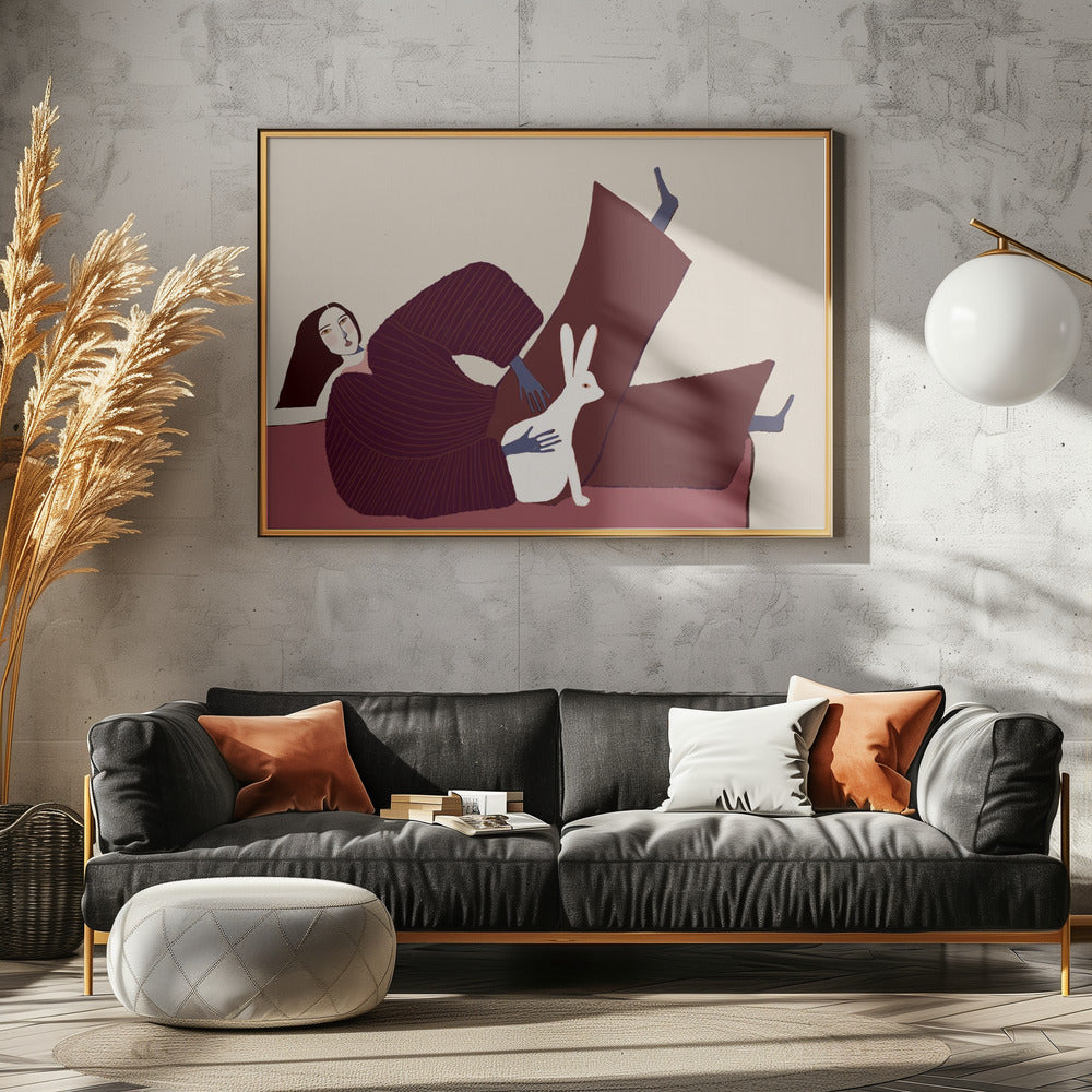 Rabbit lover | Poster