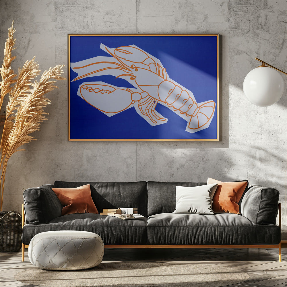 Hummer in Reihen | Poster
