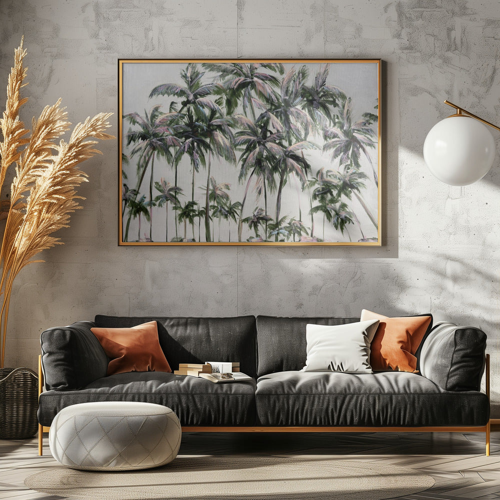 Tropische Palmen | Leinwand
