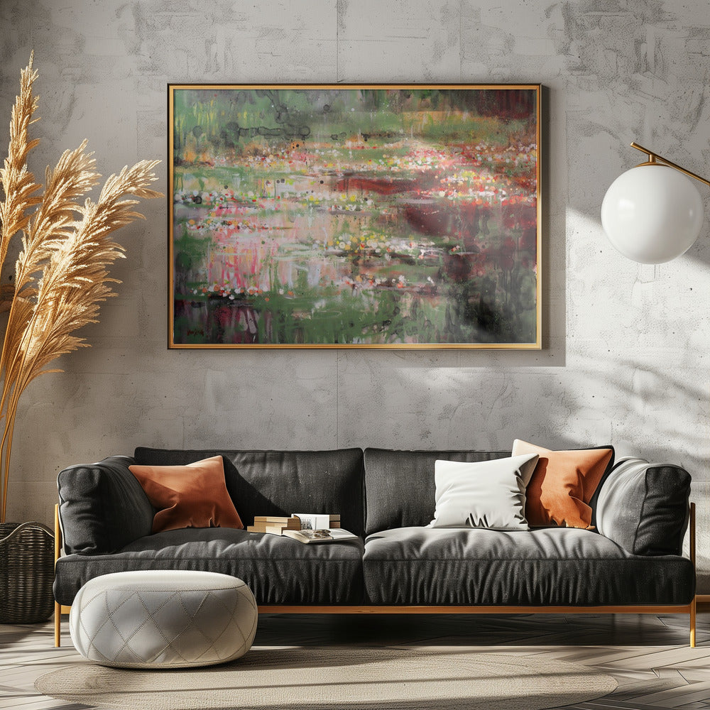 MonetMonetMonet (Rot) | Leinwand