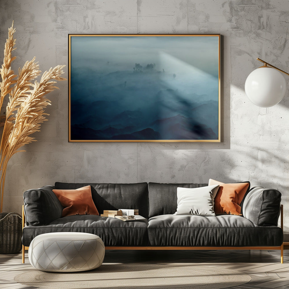Land des Nebels | Leinwand