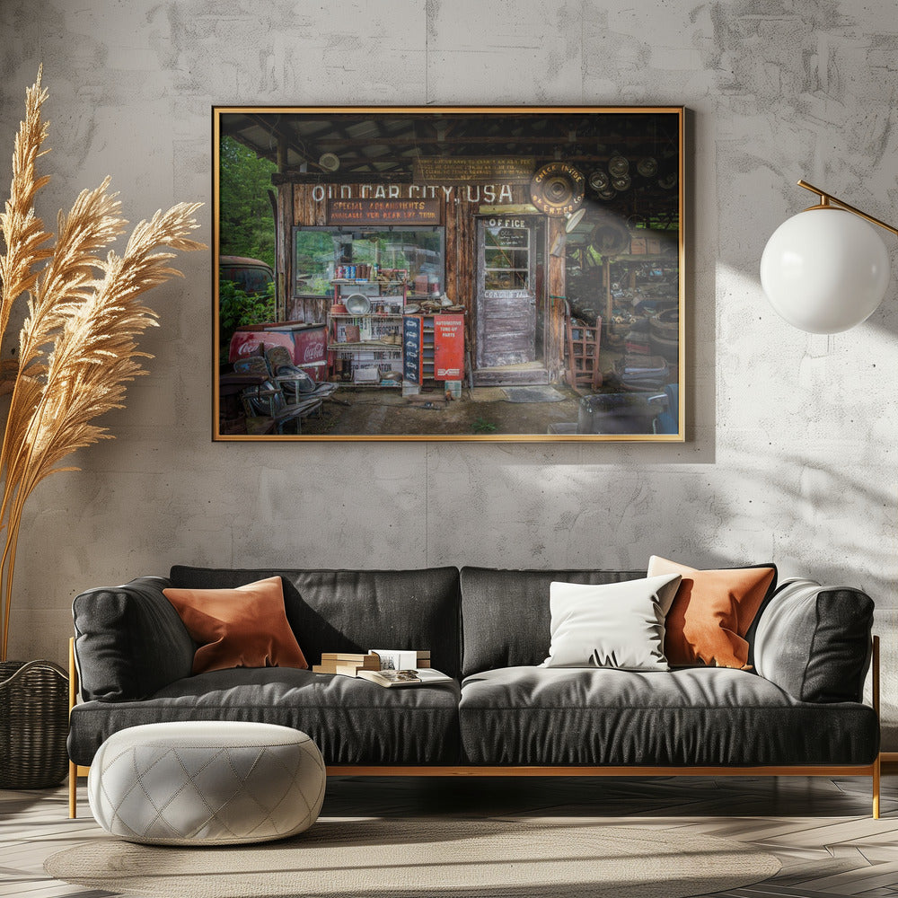 Oldtimerstadt | Poster