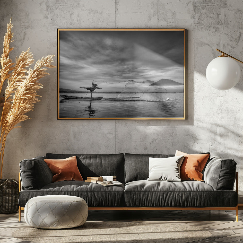 Mann hinter den Netzen | Poster