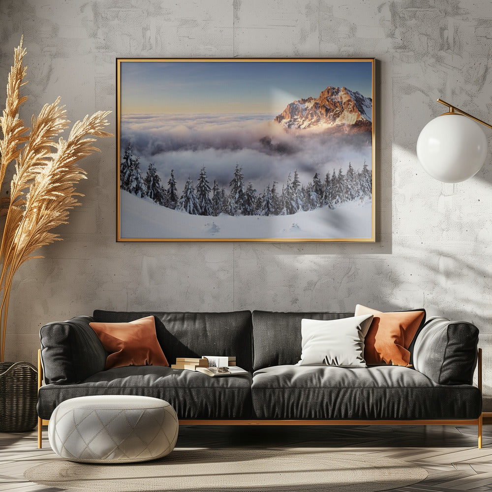 Goldener Gipfel | Poster