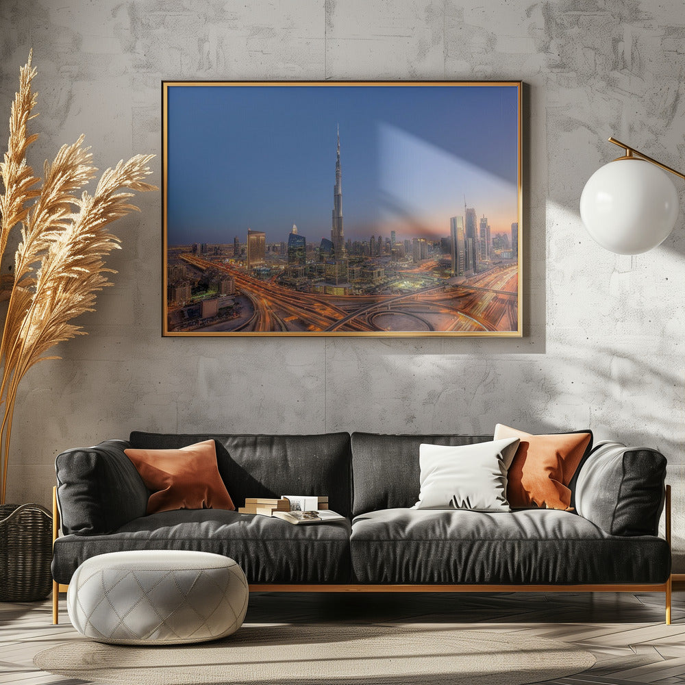 Der erstaunliche Burj Khalifa | Leinwand