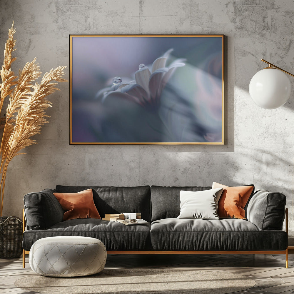 Hinter geschlossenen Augen... | Leinwand