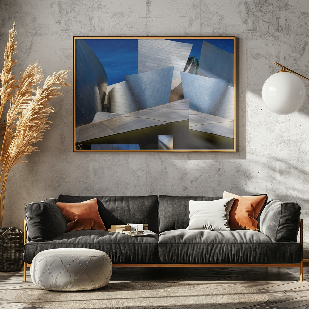 Disney Concert Hall-Montage (Farbversion) | Poster