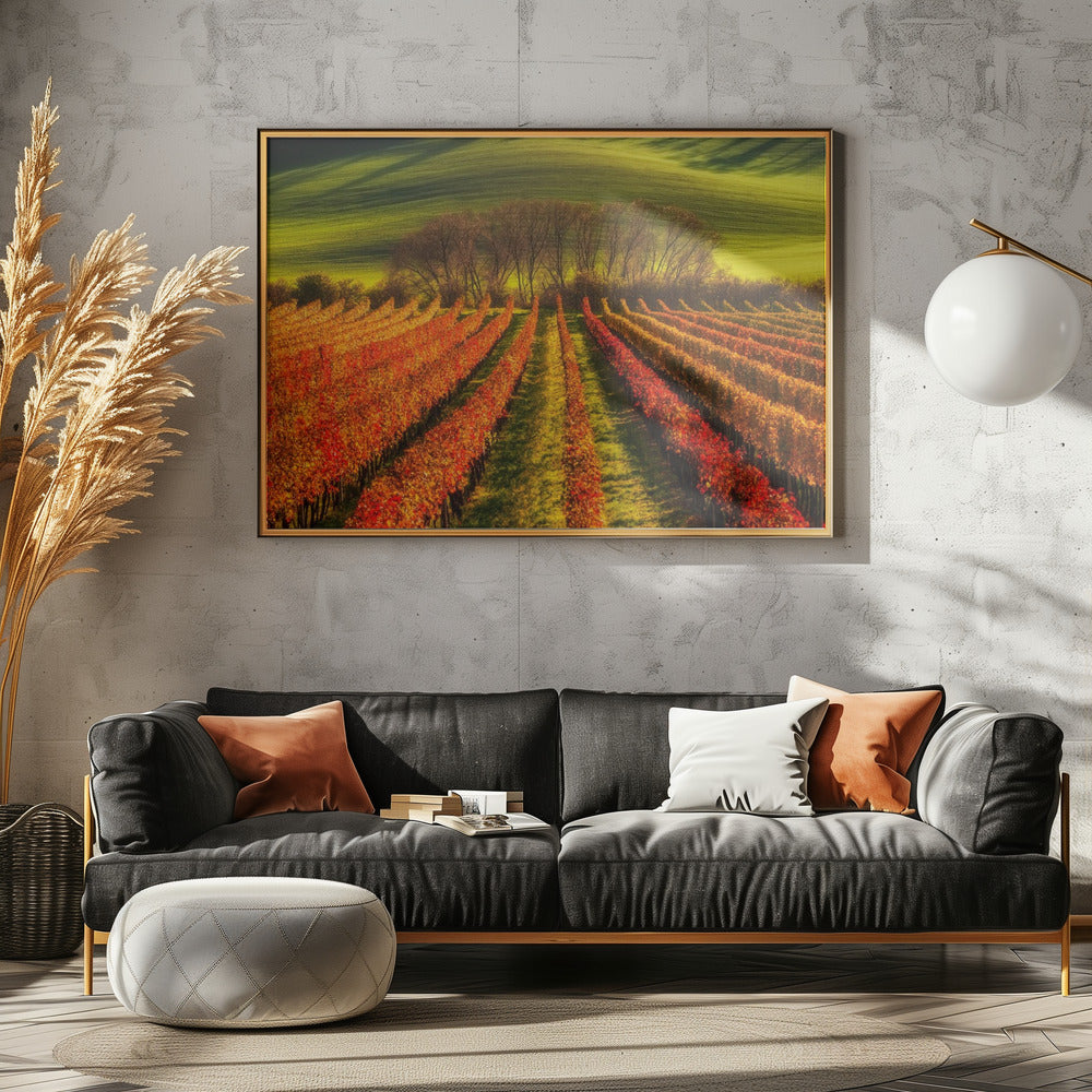 Weinbau | Leinwand
