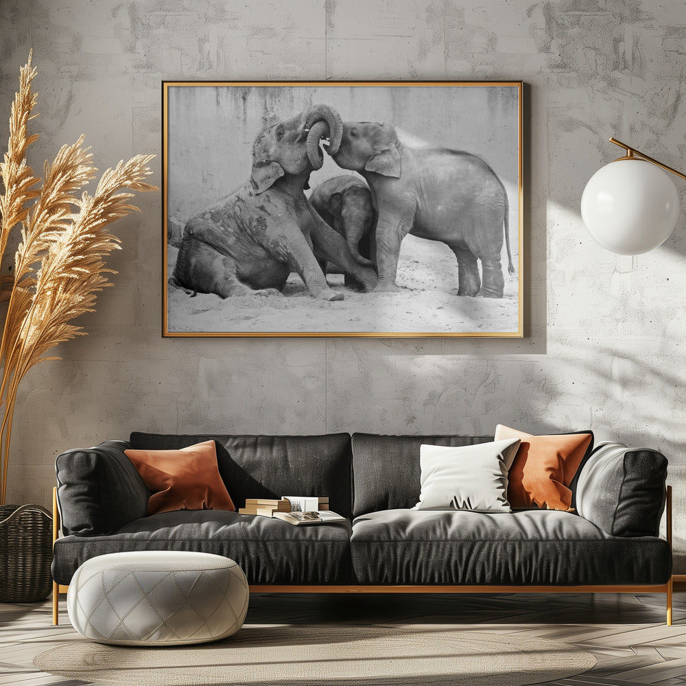 MÉNAGE À TROIS | Leinwand