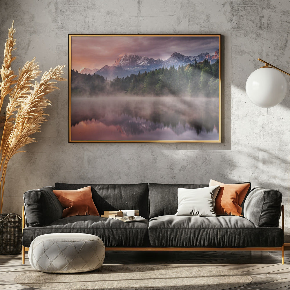 Sonnenaufgang am See | Poster