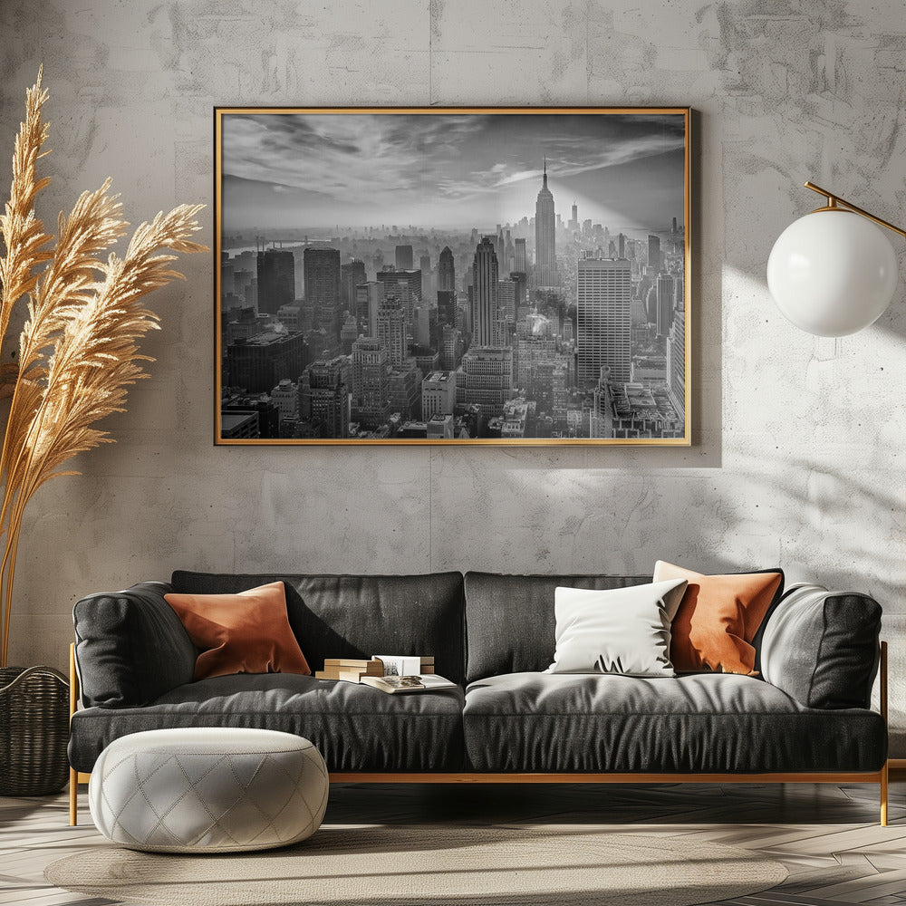 Hazy Gotham | Leinwand