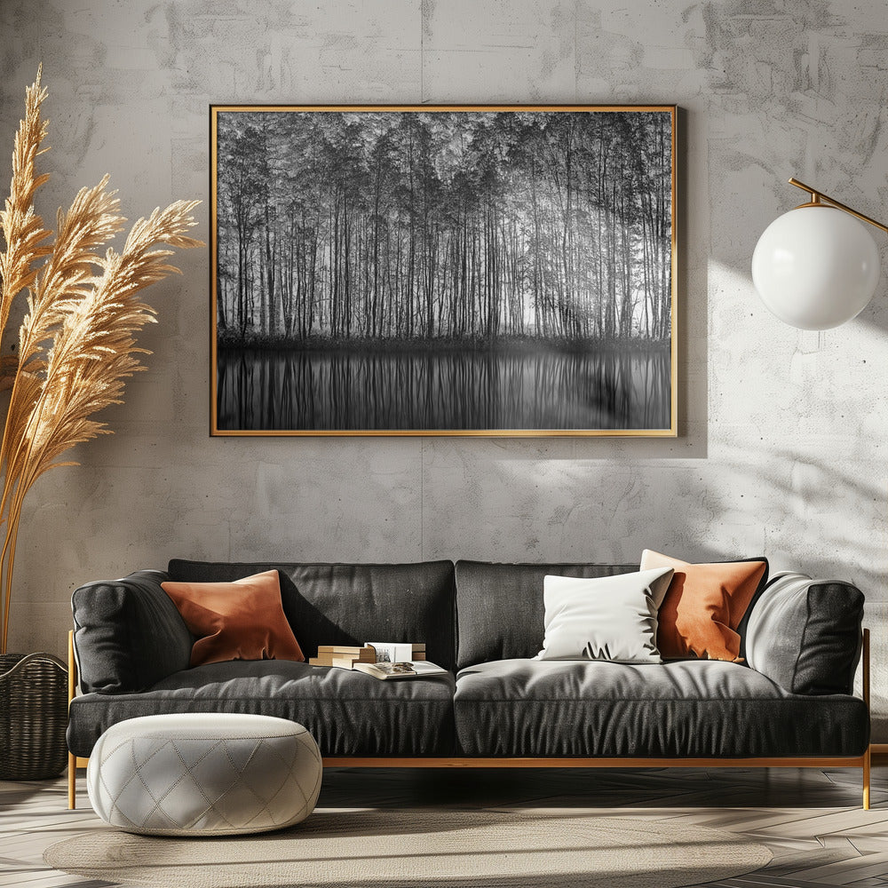 Pointillismus Natur | Leinwand