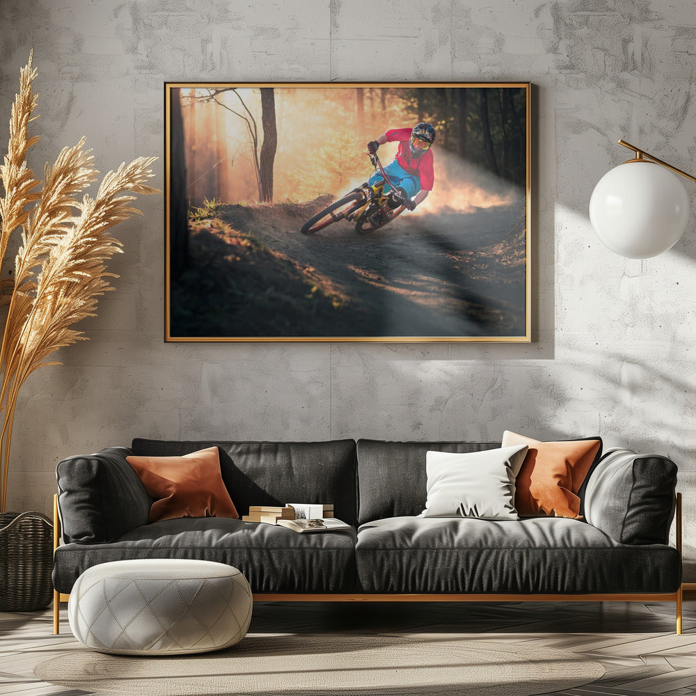 Goldene Bermed-Ecke | Poster