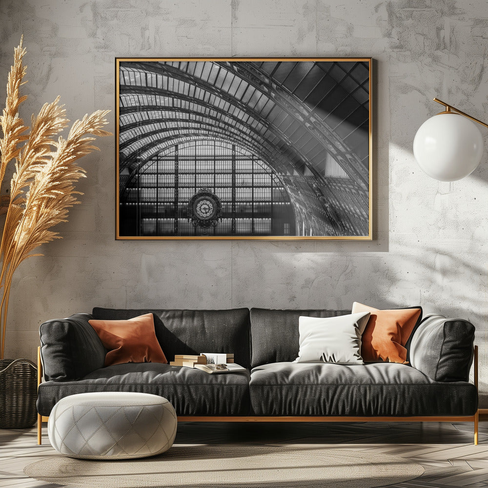 Die Schnecke der Zeit | Leinwand