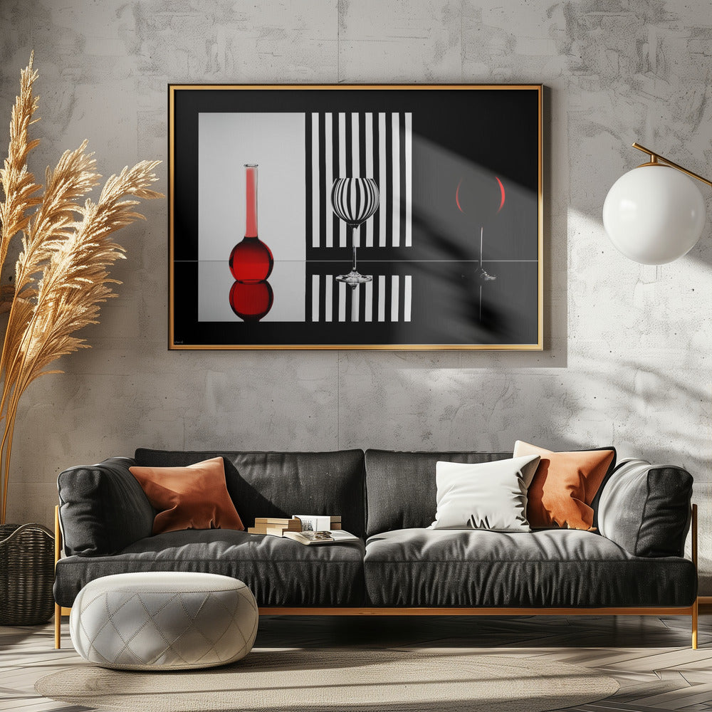 Nur ROT | Leinwand