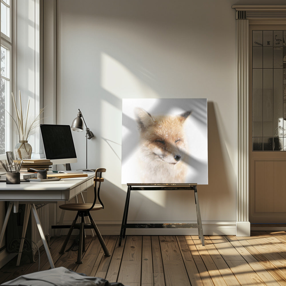 Zufrieden | Leinwand