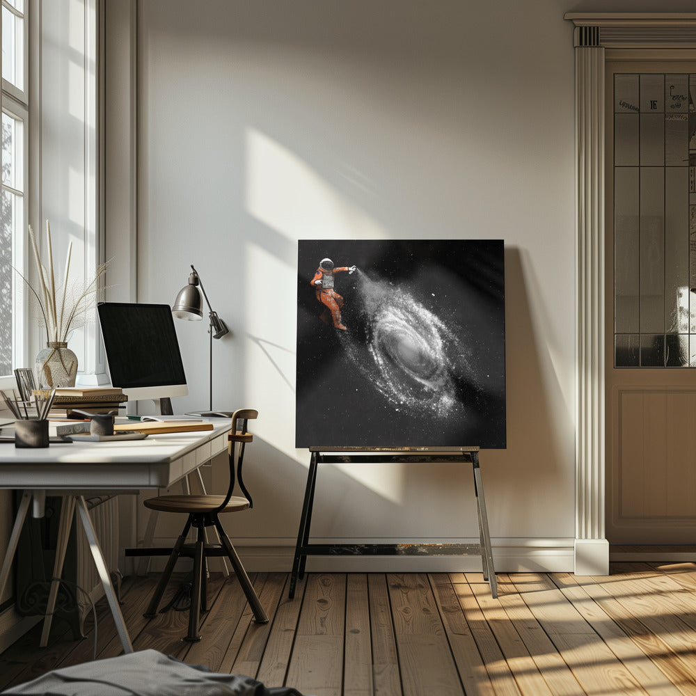 Weltraumkunst ★★★ | Leinwand