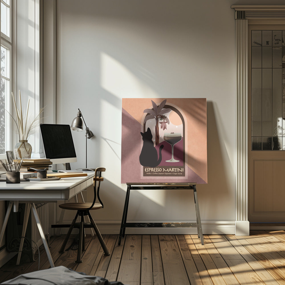 Moonlit Espresso | Canvas