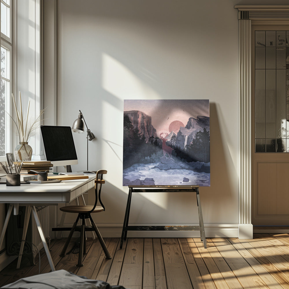 Majestätische Morgendämmerung | Leinwand