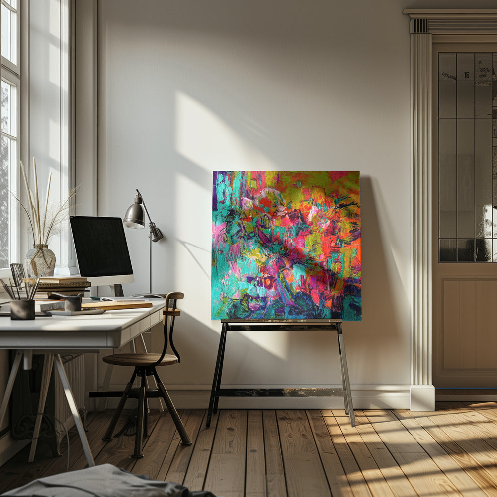 Ätherisches Blütenglühen | Leinwand