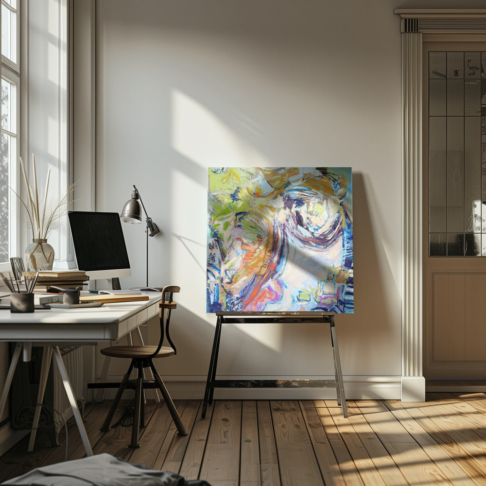 Enthüllte florale Brillanz | Leinwand