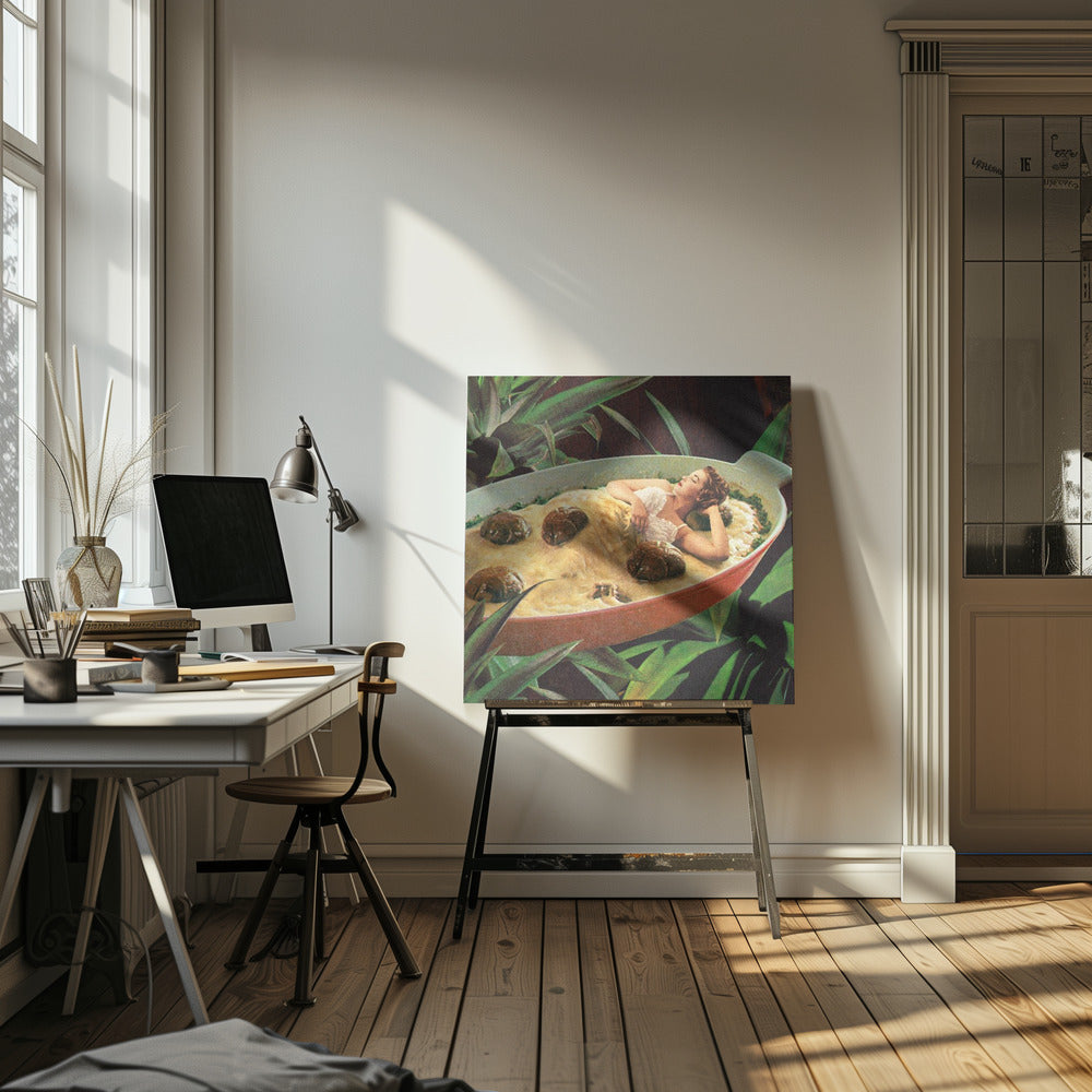 Fleischbällchen-Extravaganz | Leinwand