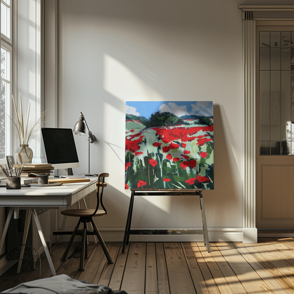 Mohnblumen | Leinwand