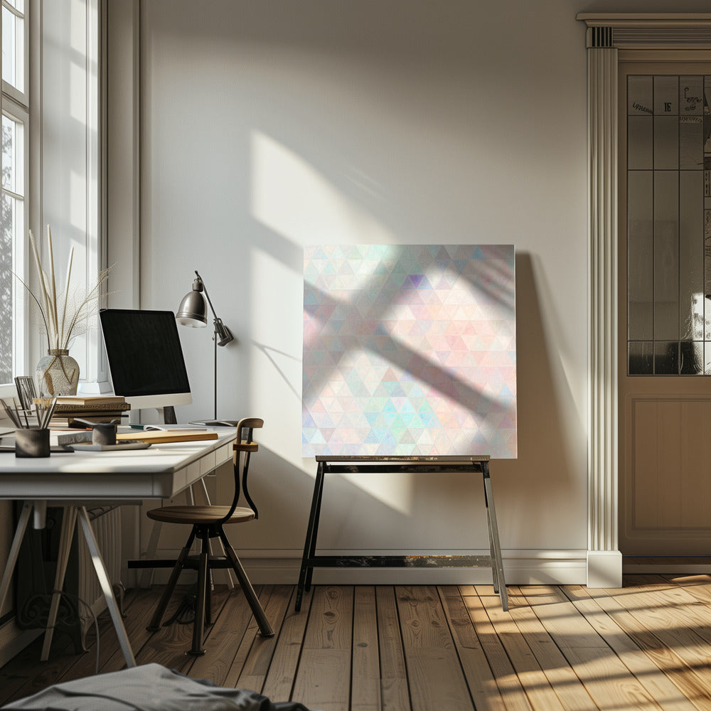 Mosaik Energiekunst (92) | Leinwand