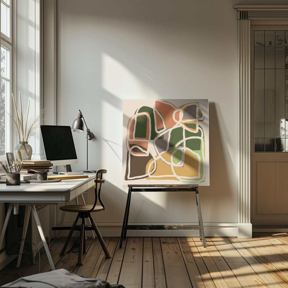 Linien und Formen | Leinwand