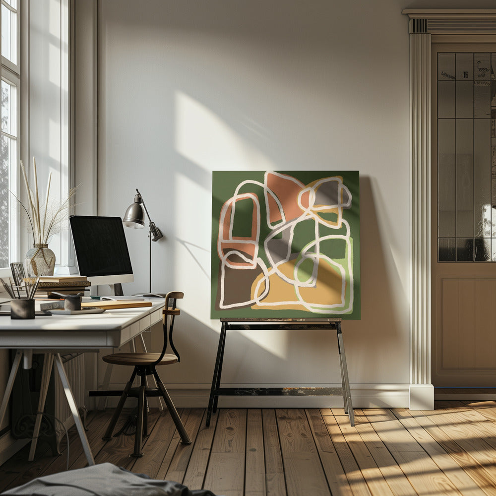 Linien und Formen | Leinwand