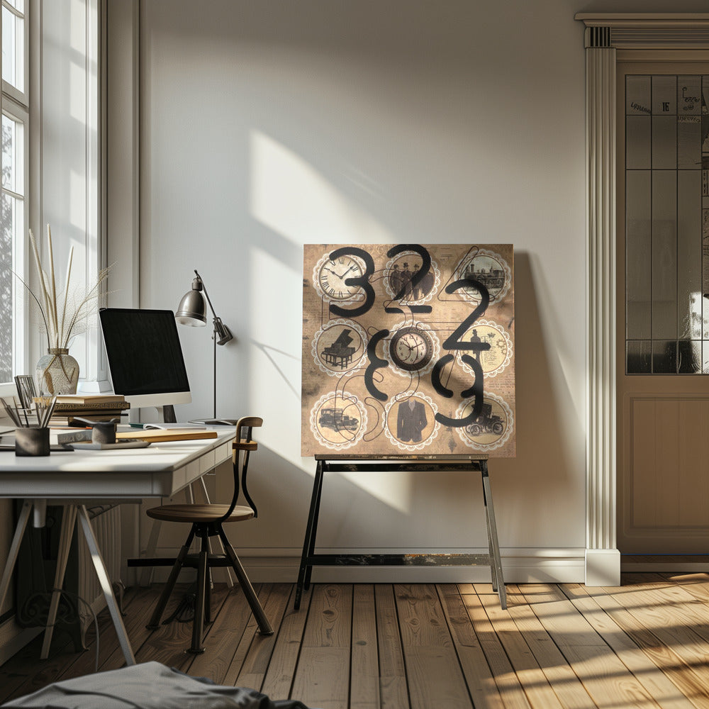 letter art 10 | Canvas