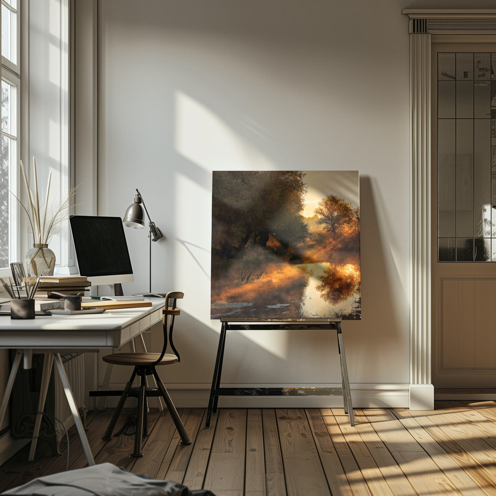 Wenn die Natur mit Licht malt I | Leinwand