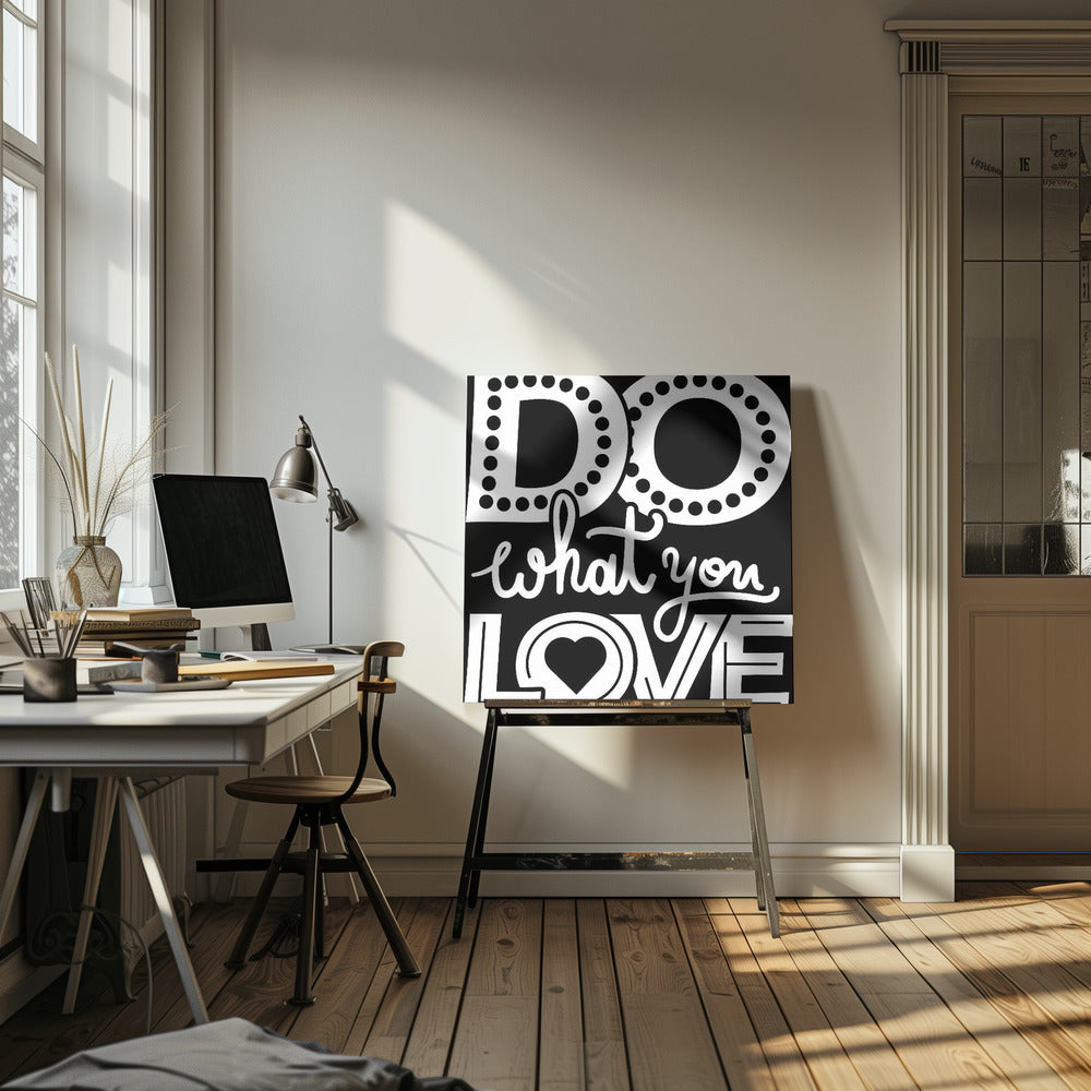 Tu, was du liebst | Leinwand