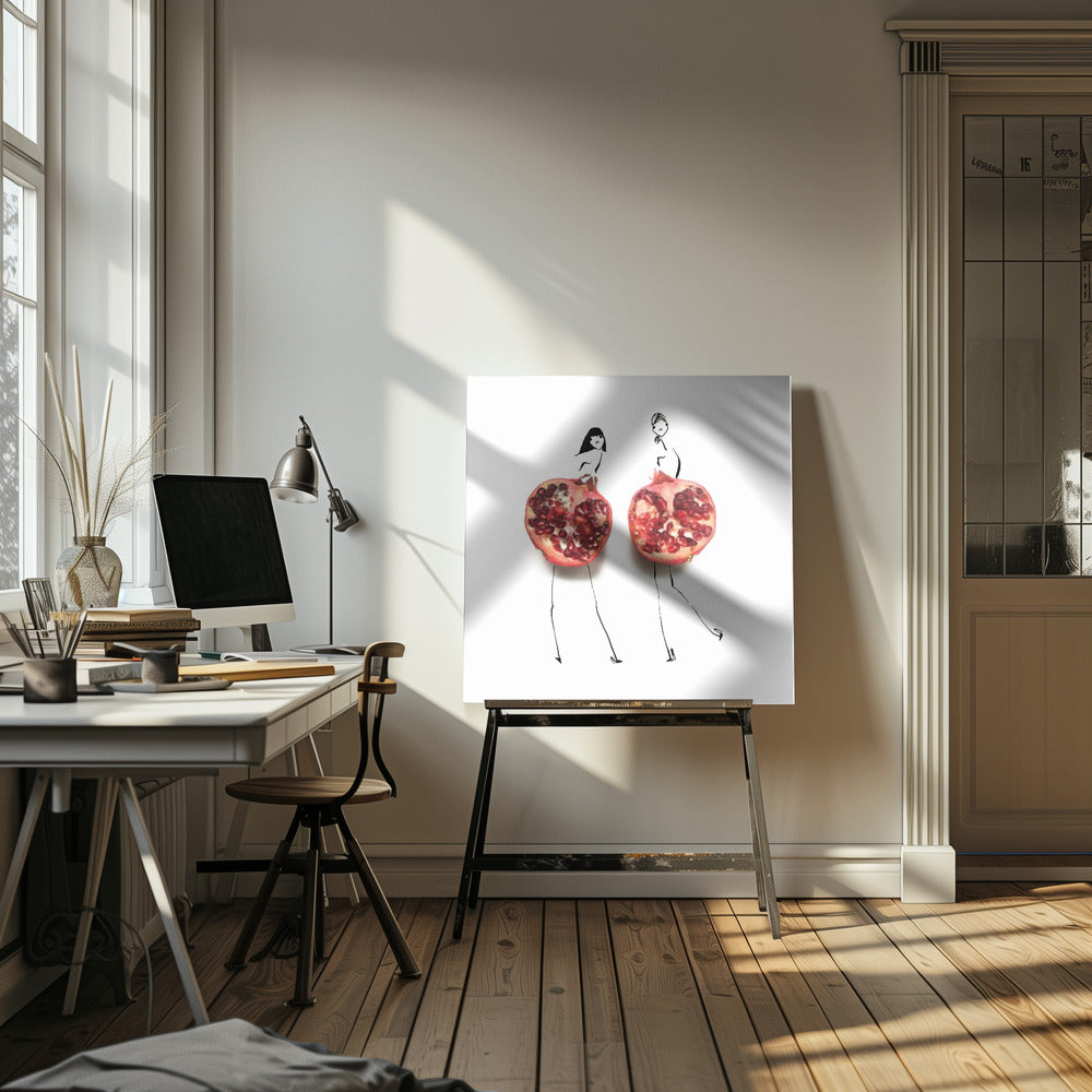 Pom Duo | Canvas
