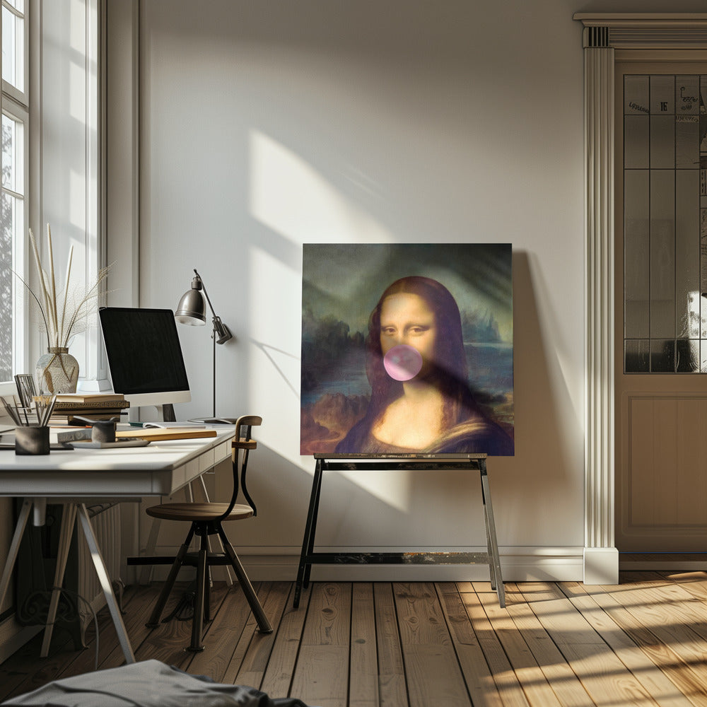 Mona Lisa Kaugummi | Leinwand