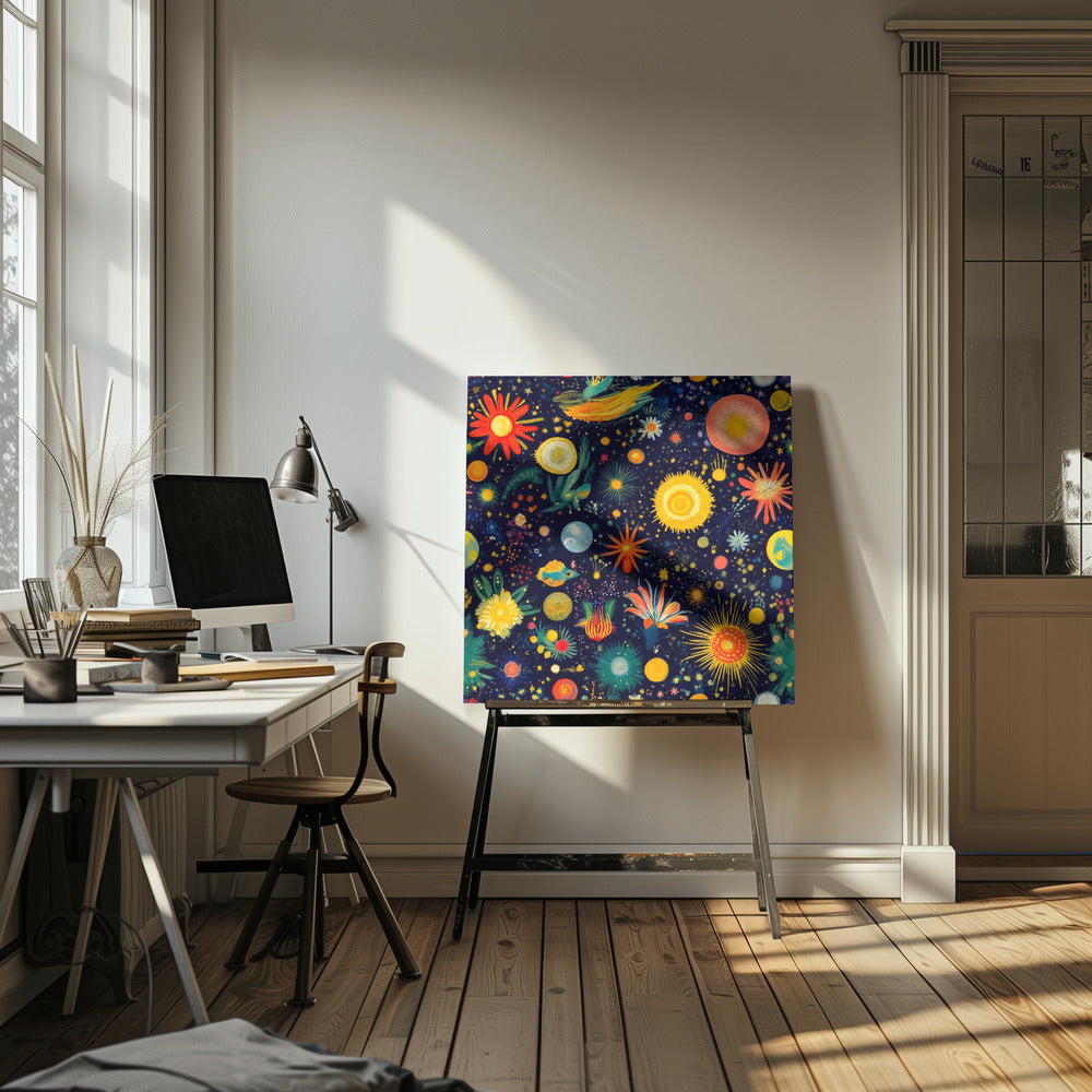 Solar Garden Dreams | Leinwand