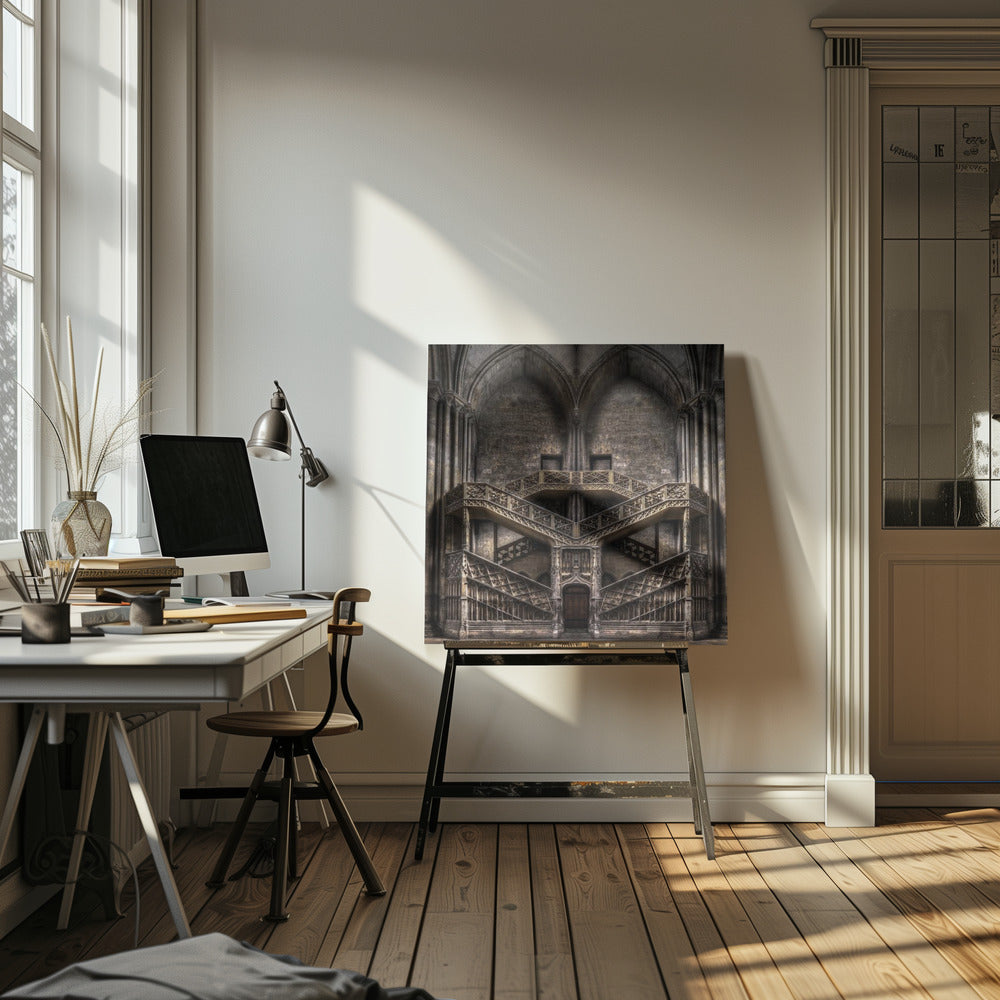 Hommage an Escher | Leinwand