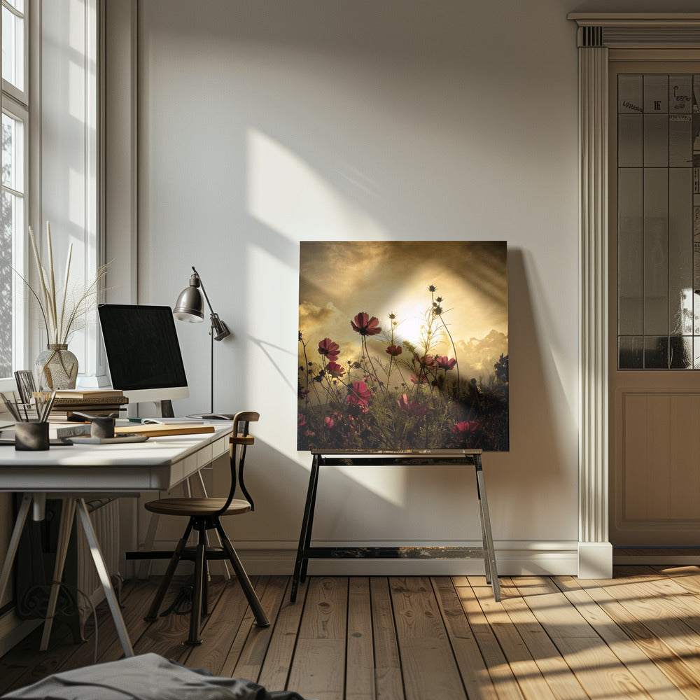 Die Sonne beobachten | Leinwand