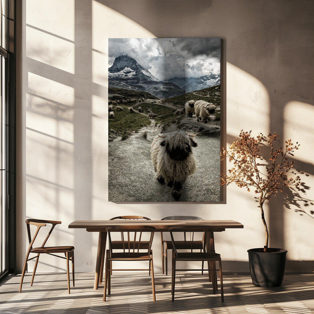 Aus dem Weg | Leinwand