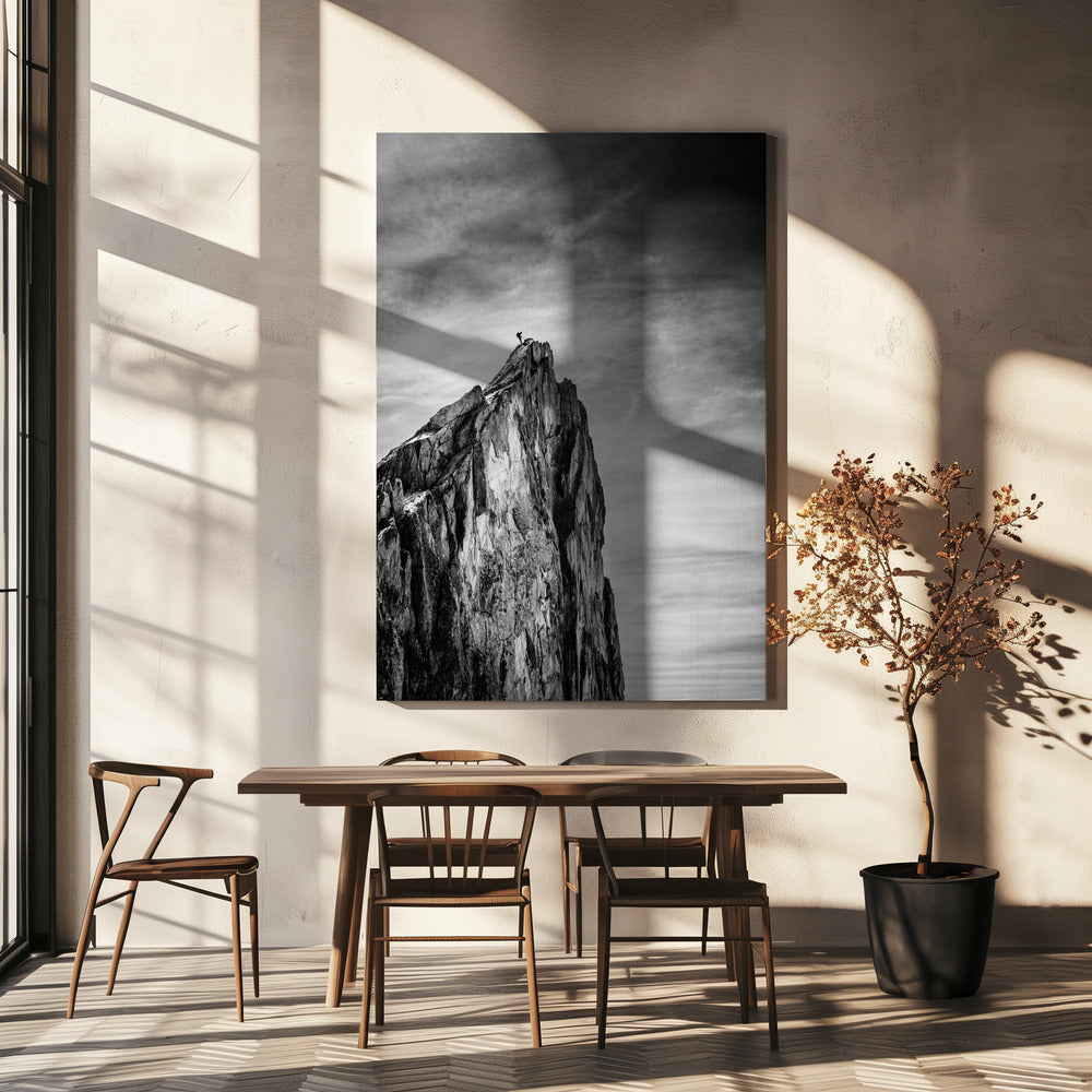 Balance zwischen Erde und Himmel | Leinwand