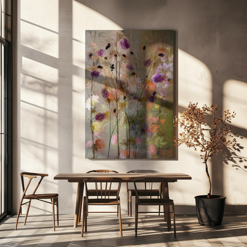 Malerische Blumen | Leinwand