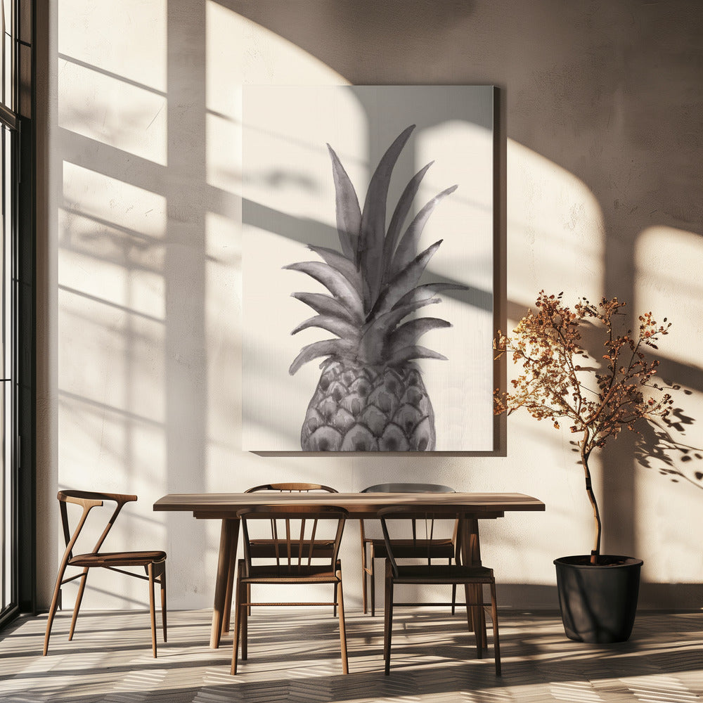 Tinte Ananas | Leinwand