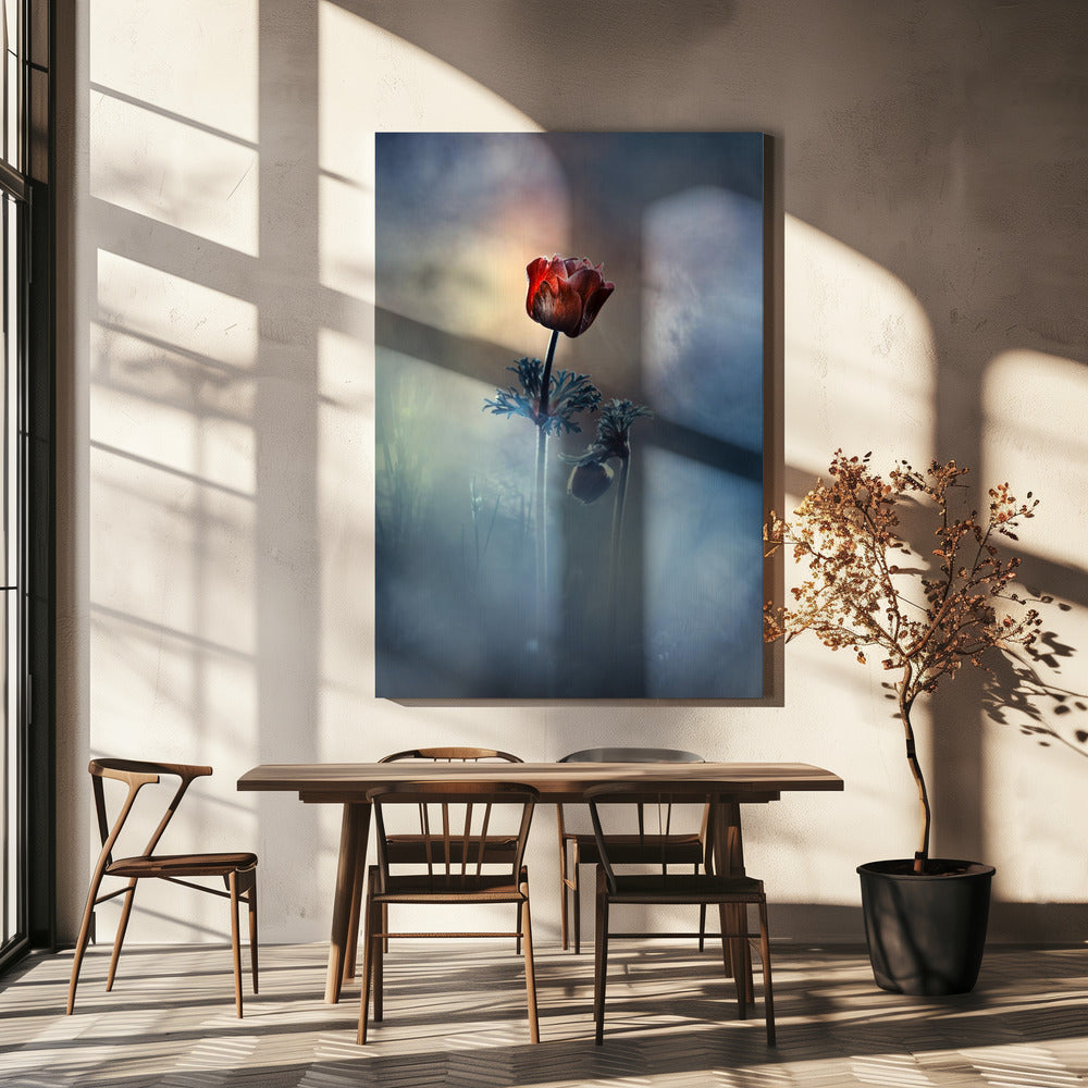 Wo Poesie und Erinnerungen bleiben | Leinwand
