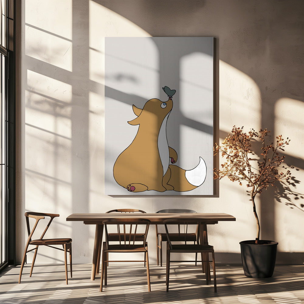 Der Fuchs | Leinwand