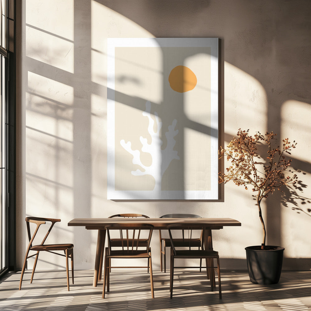 Seetang in der Sonne | Leinwand